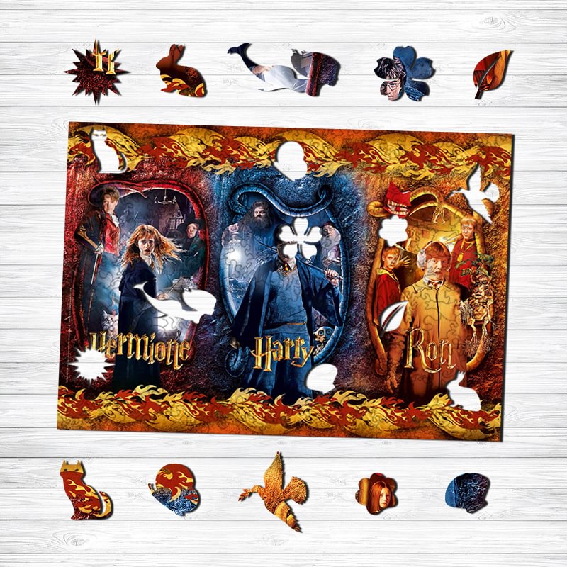 Jeffpuzzle™-JEFFPUZZLE™ Harry Potter Wooden Puzzle