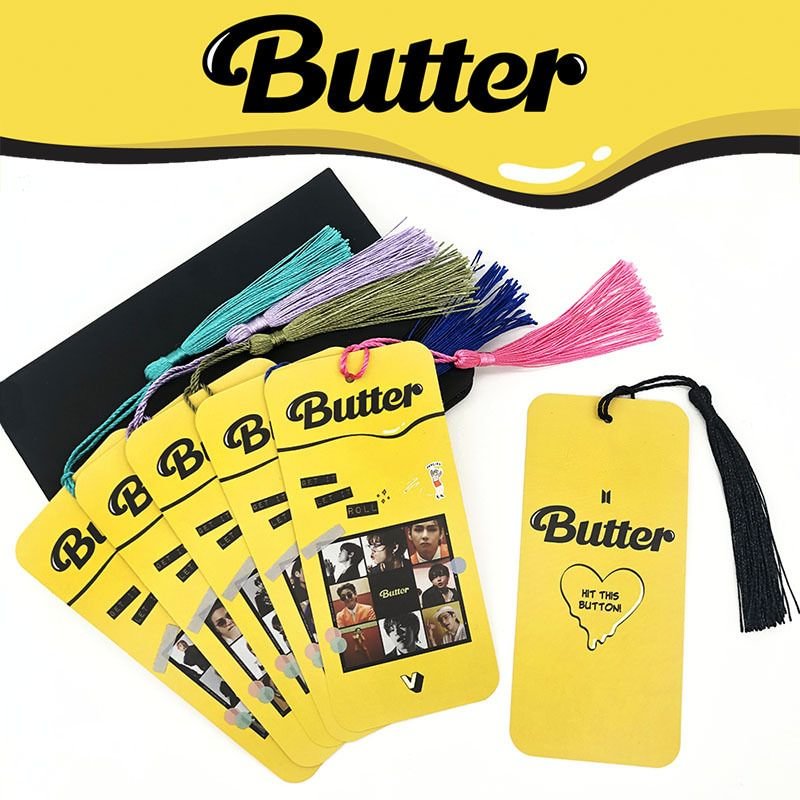 방탄소년단 Butter Bookmarks Card