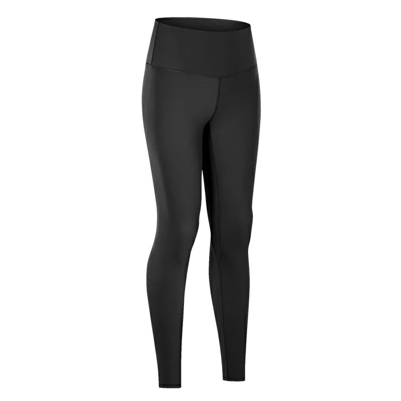 Black cheap gym leggings with pockets at Hergymclothing sportswear online shop
