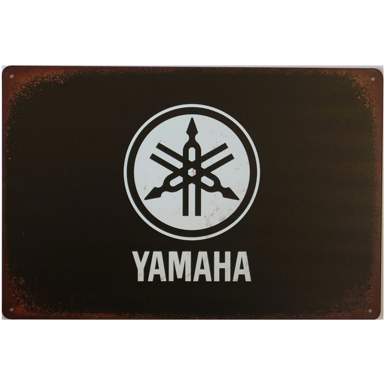 Yamaha Motorcycles - Vintage Tin Signs