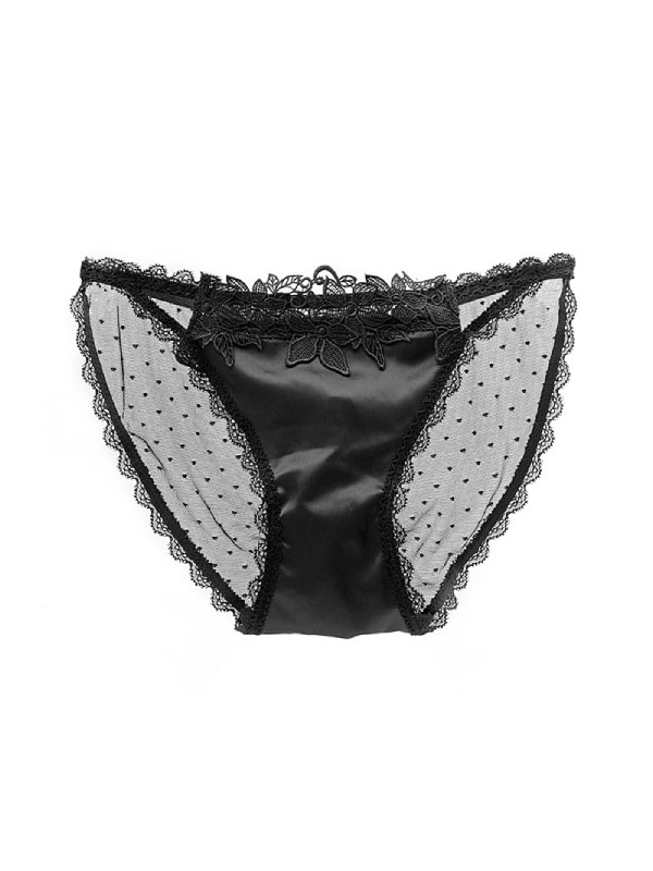 Lace Net Yarn Breathable Panty-Icossi