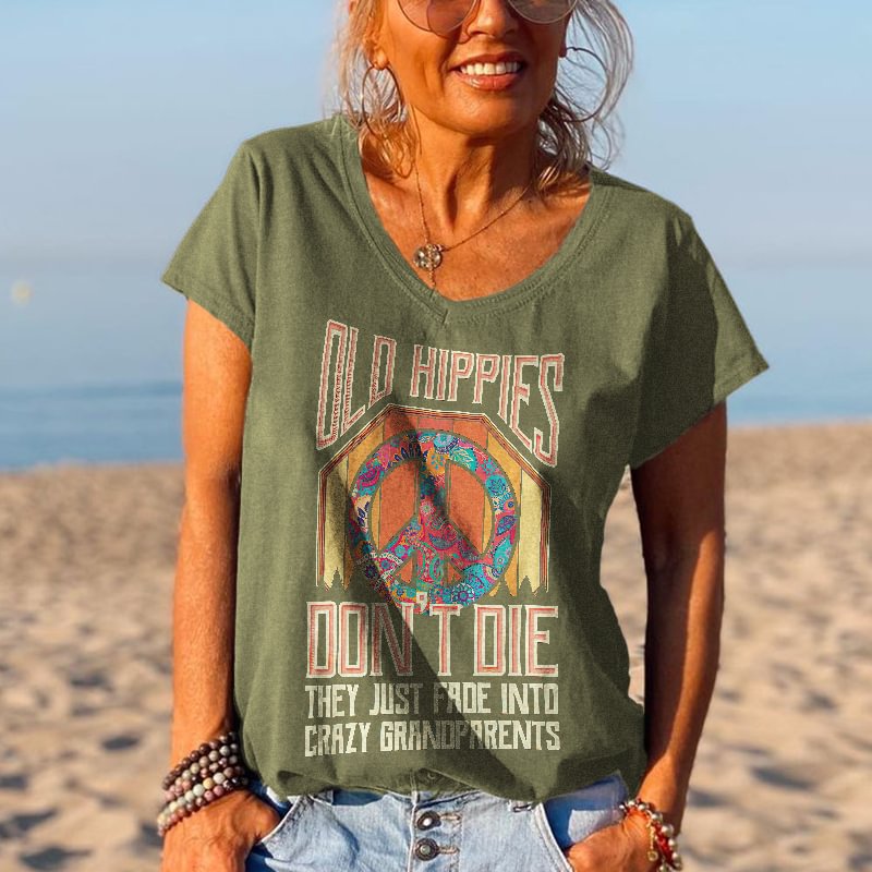 Old Hippies Don't Die Sweatshirt