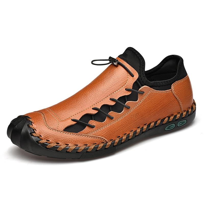 Zapatos de cuero para hombre, mocasines originales de diseñador de marca de  lujo