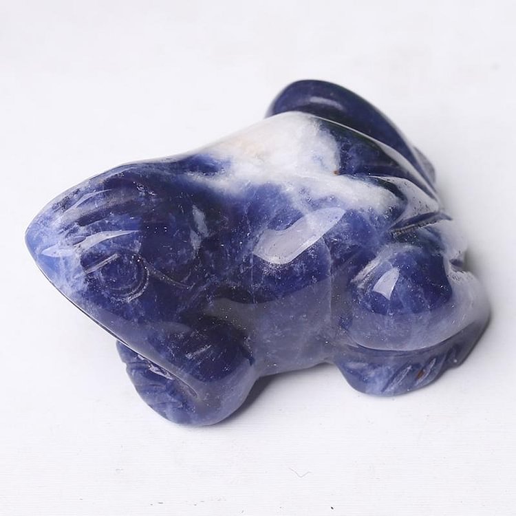 1.5" Frog Crystal Carvings Animal Bulk Crystal wholesale suppliers