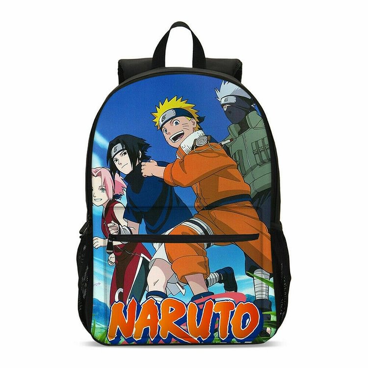 Mayoulove 4PCS NARUTO 3D Print Lightweight Backpacks Casual School Bags Daypacks-Mayoulove