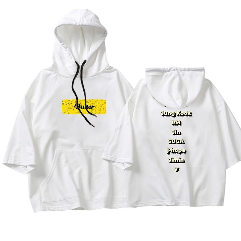 방탄소년단 Butter Album Hooded T-shirt