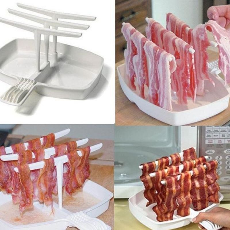 Microwave Bacon Cooker Tray