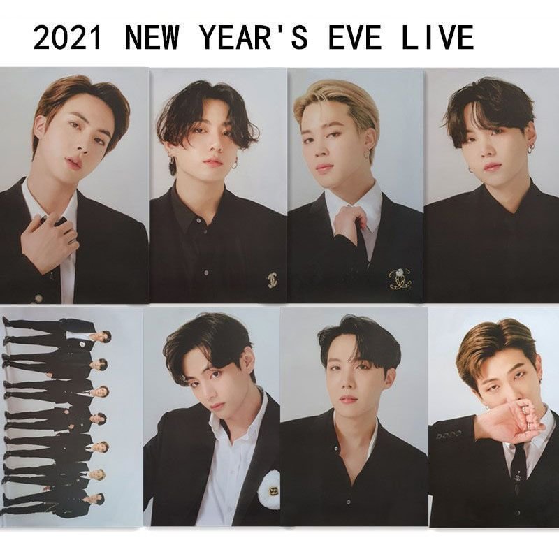 방탄소년단 2021 New Year's Eve Live Poster