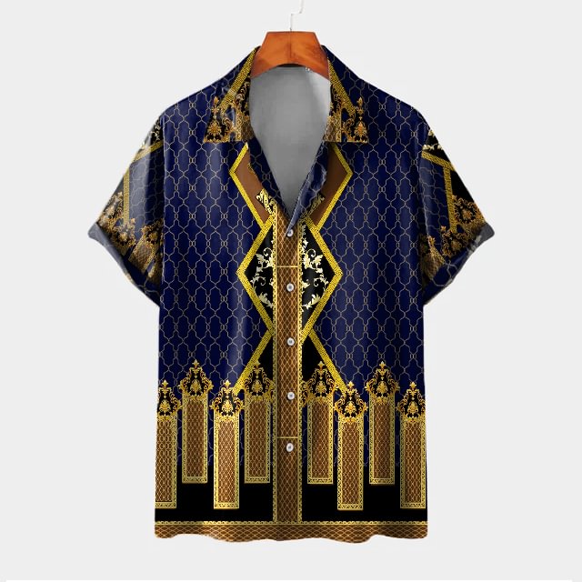 BrosWear Luxury Baroque Fashion Shirt
