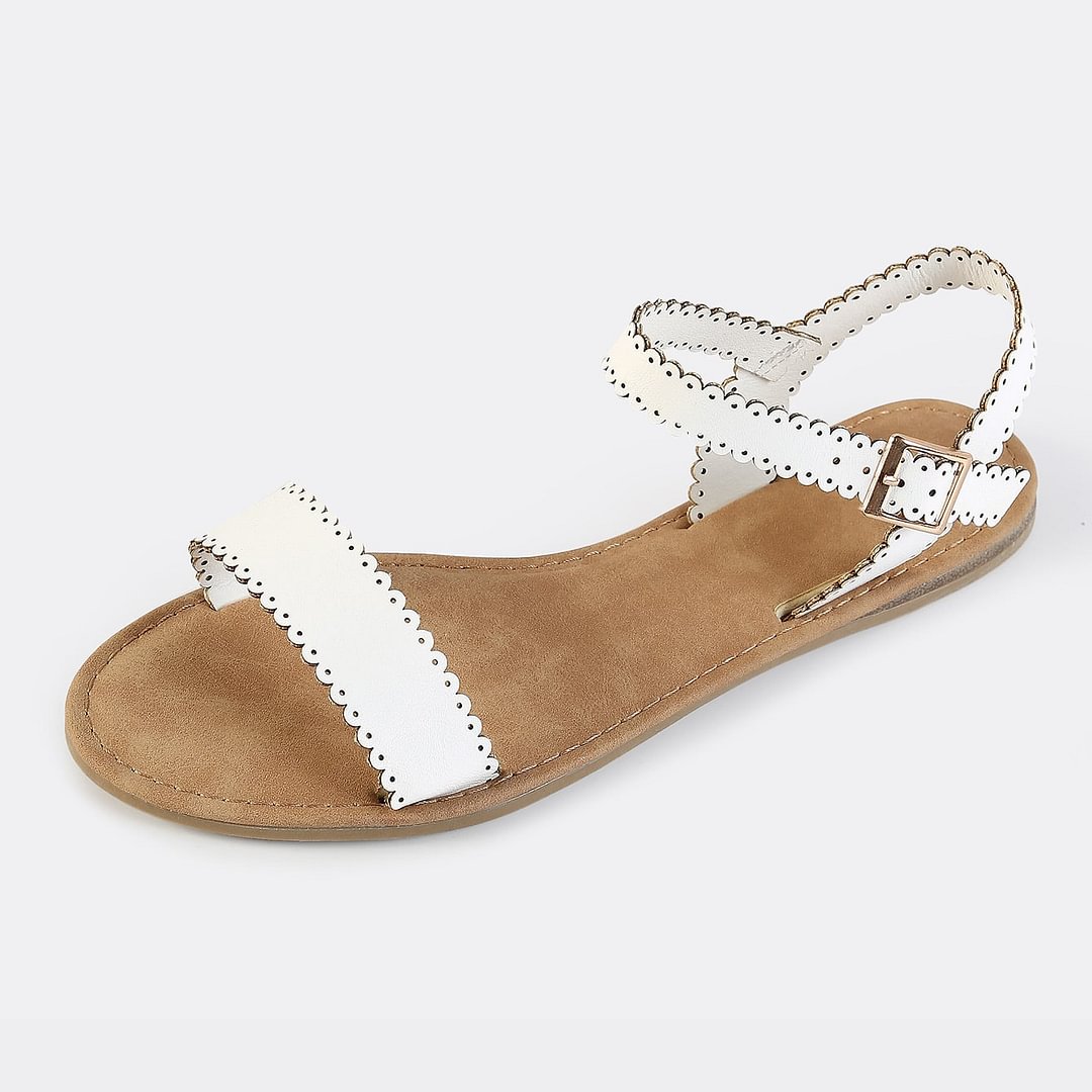 Women's Point Toe Croc Embossed Flat Mules - vzzhome