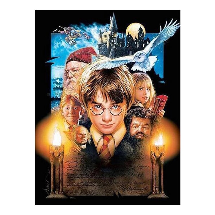 (11Ct Counted/Stamped) Harry - Potter - Cross Stitch Kit 48*56cm