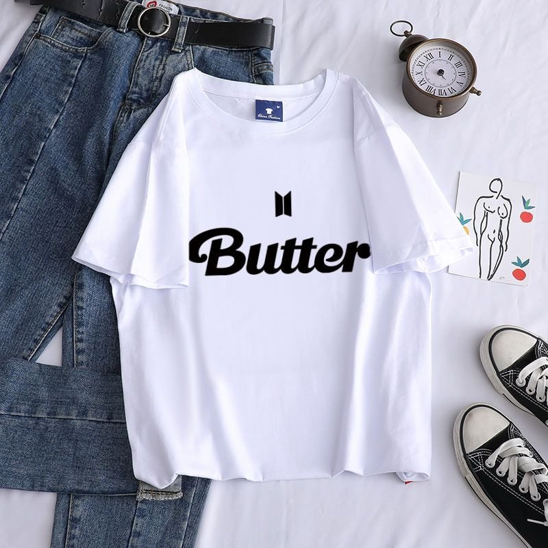 방탄소년단 Butter Loose Candy Color T-shirt