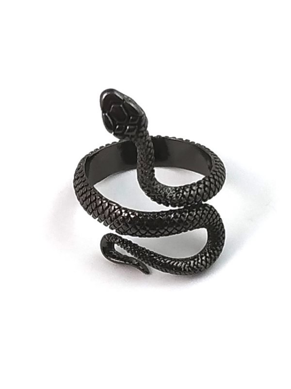 Snake Punk High-end Retro Ring