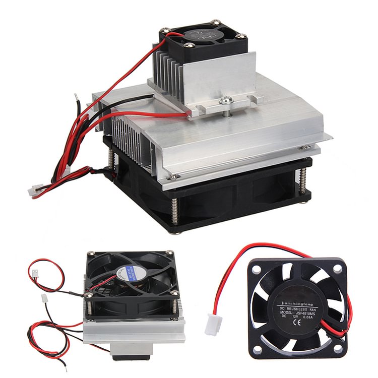 Thermoelectric Peltier Refrigeration Cooling System Kit Cooler DIY