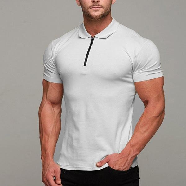 Summer Men Fashion Slim Soft Polo Sports Shirts-Corachic
