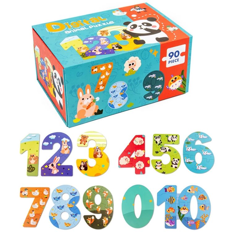 Wooden Alphabet Jigsaw Puzzles Montessori Educational Preschool STEM Toys Gift-Mayoulove