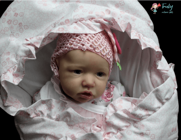 Look Real 12'' Realistic Eyes Open Silicone Reborn Baby Girl Doll Myra by Creativegiftss® 2022 -Creativegiftss® - [product_tag]