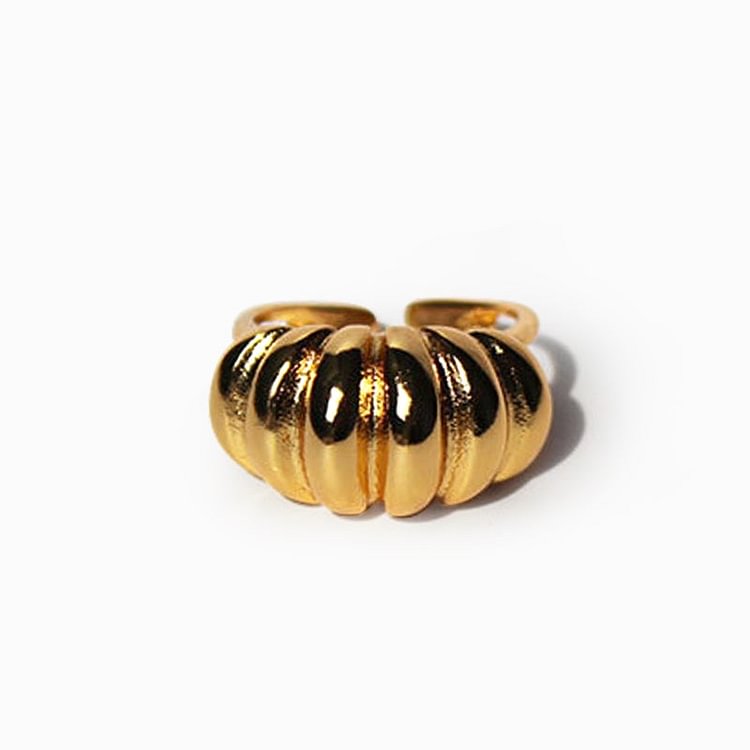 Croissant Gold Ring