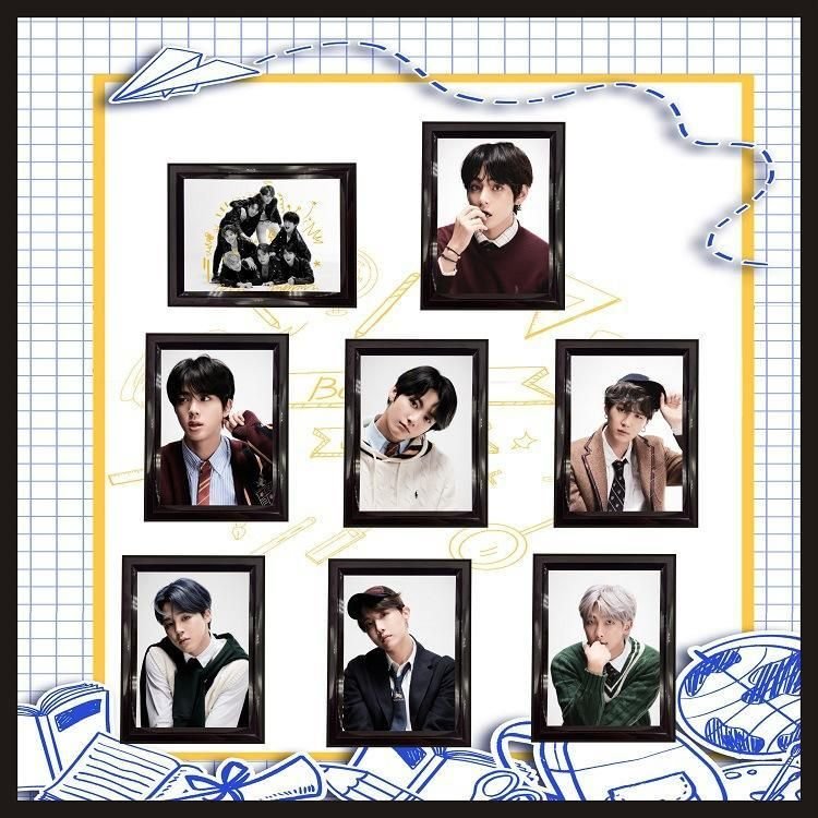 BTS MAP OF THE SOUL : 7 Photo Frame