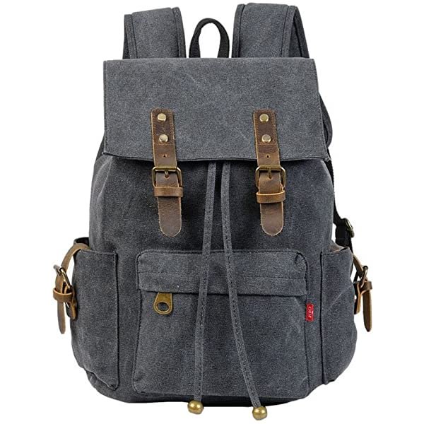 Unisex Casual Canvas Backpack