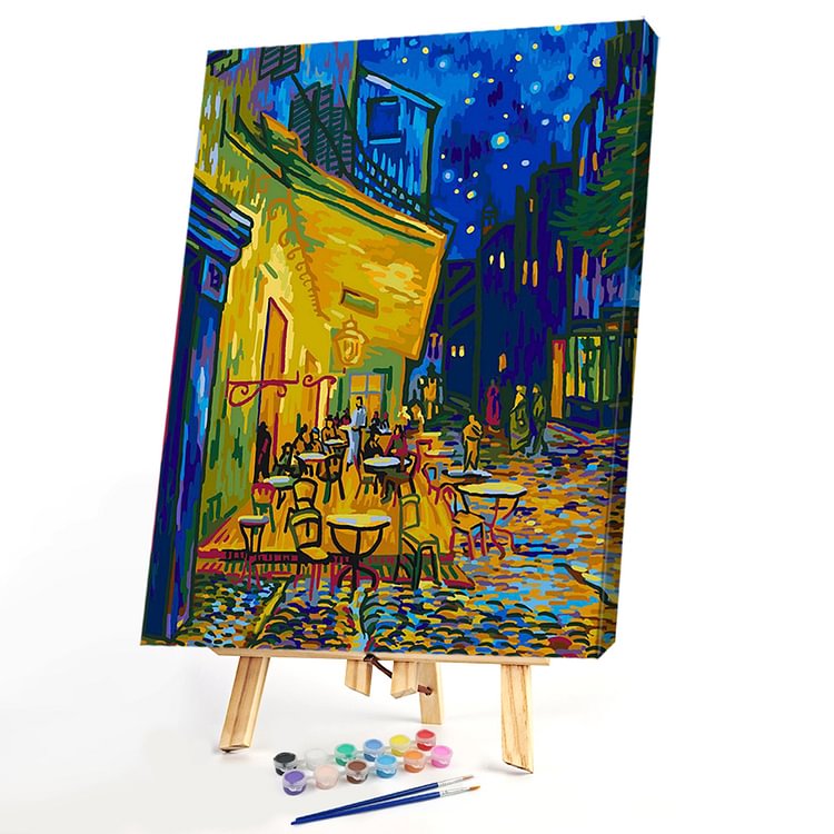 40*50CM Paint By Numbers-Night Street