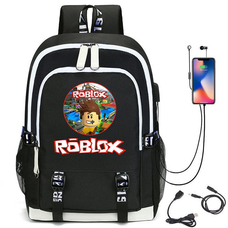Mayoulove Casual Stylish Roblox Backpacks for Men Women Bag-Mayoulove