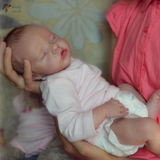 17'' Adorable Macy Reborn Doll Girl