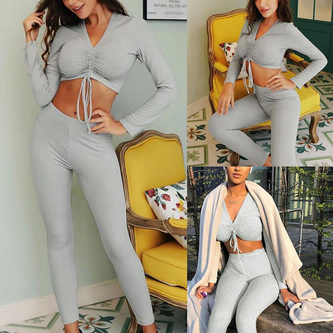 Two Piece Comfort Ruched Set