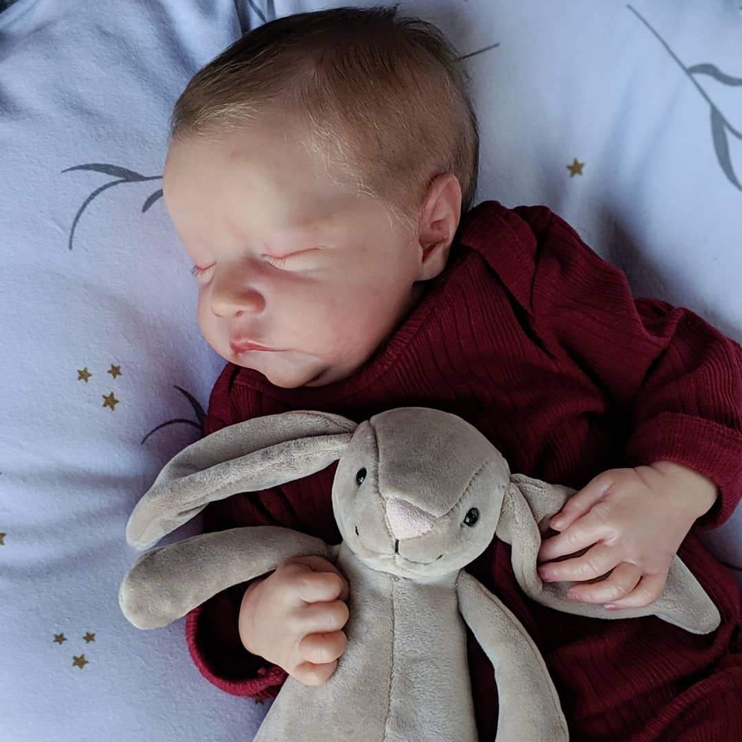 Reborns Boy Baby Dolls Sleeping Newborn Mini Silicone Babies12'' Cute Susan -Creativegiftss® - [product_tag]