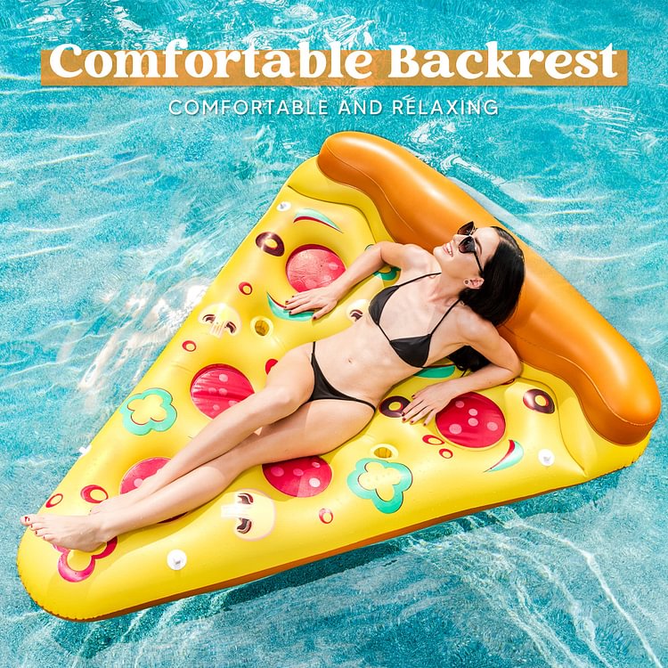 Giant Pizza Slice Pool Floaty Party Toys - tree - Codlins