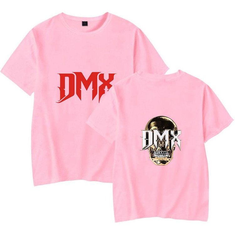 DMX LOGO Tshirt 90S Style Short Sleeve Rapper Shirt-Mayoulove