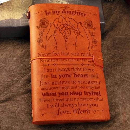 Mom To Daughter - I Will Always Love You- Vintage Journal-Mayoulove
