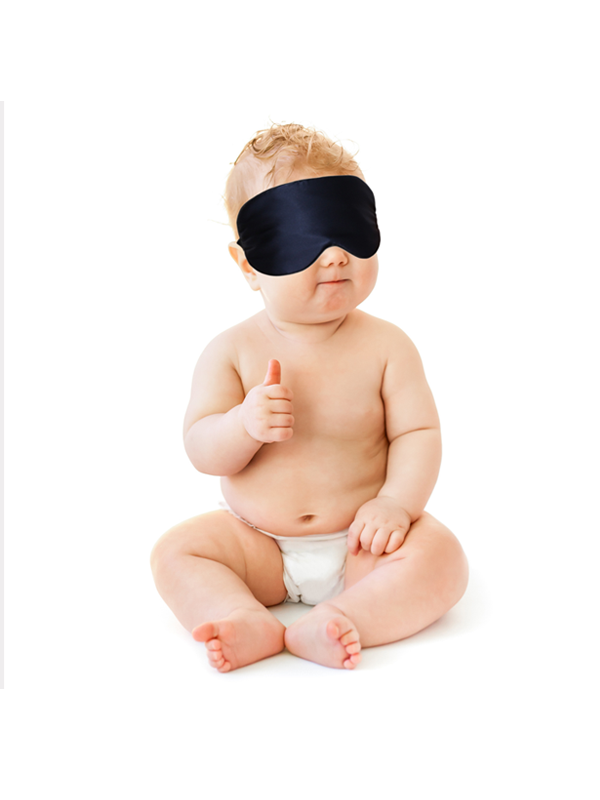 Silk Eye Mask For Baby Double-sided Style-Real Silk Life