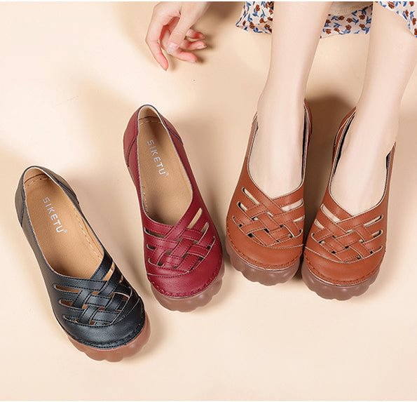 Summer Casual Flat Retro Shoes