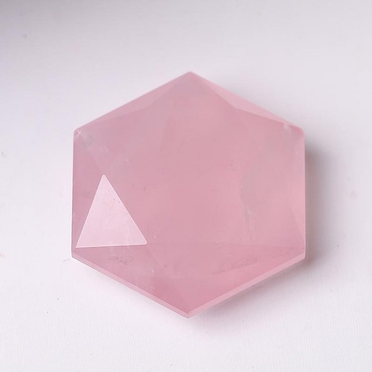 1" Crystal Hexagon Pocket Stone  for Pendant for DIY Crystal wholesale suppliers