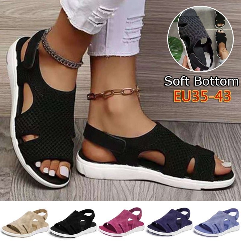 2021 New Summer Women Sandals Sexy Shoes Crystal Casual - vzzhome