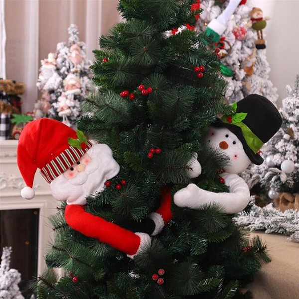 1Pcs Santa Claus Snowman Toy Merry Christmas Ornaments