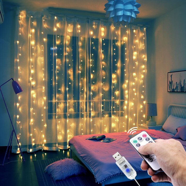 3M Led Fairy String Lights，Battery Operated Led Firefly Lights for Wedding Bedroom Festival Decor、、sdecorshop