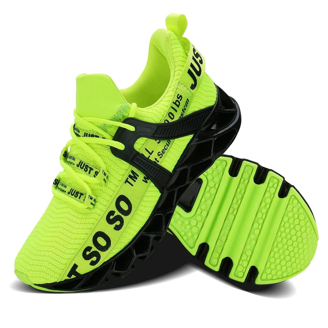 Just So So Women's  Shoes (Fluorescent Green) - vzzhome