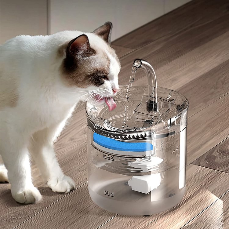 Automatic 2L Cat Water Fountain With Filter Sensor - tree - Codlins