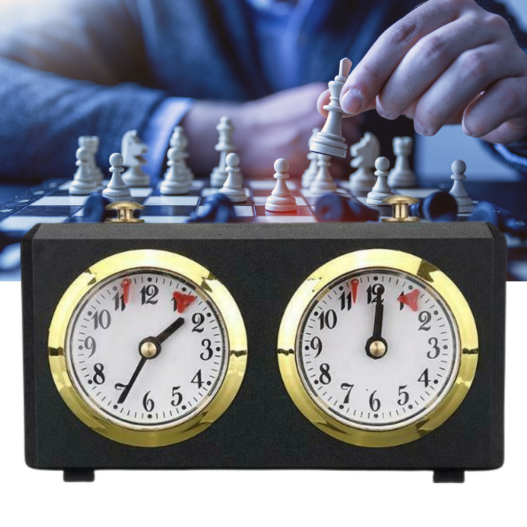 Professional Analog Chess Clock Timer - vzzhome