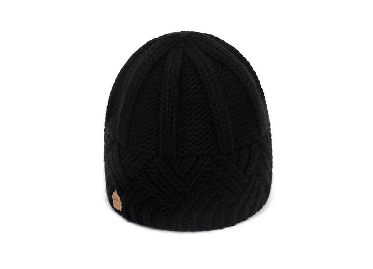 Retro Style Rhombus Check Wool Knit Hat-Mayoulove