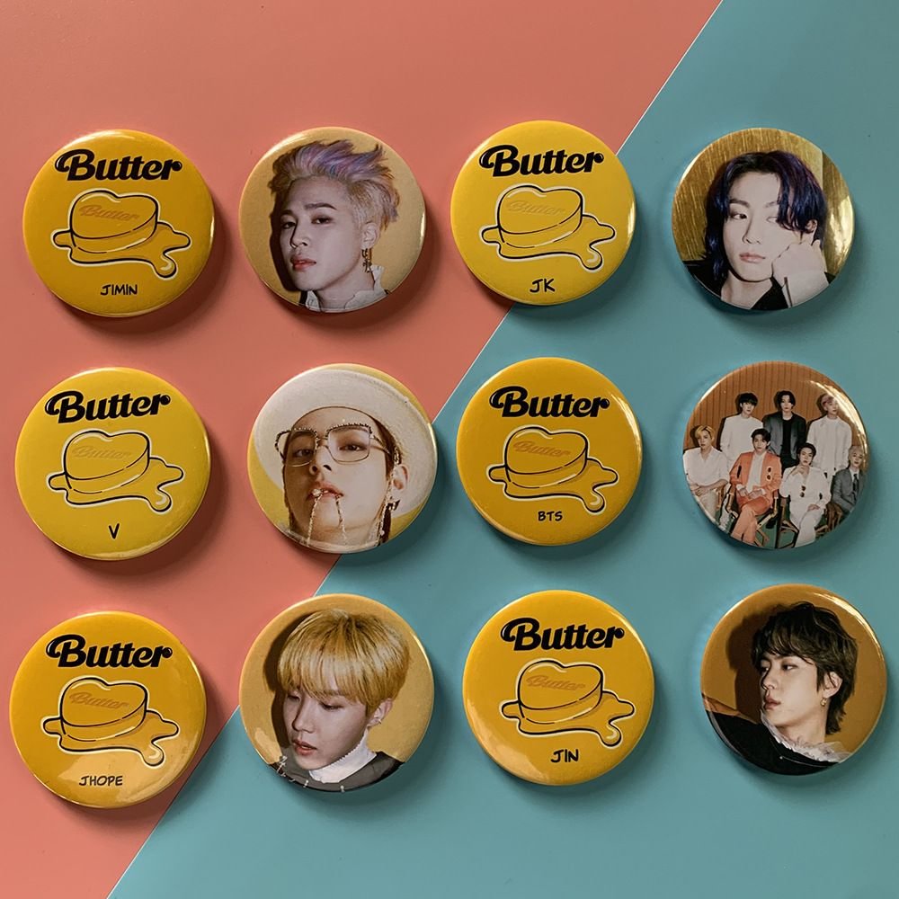 방탄소년단 Butter Member Photo Badge