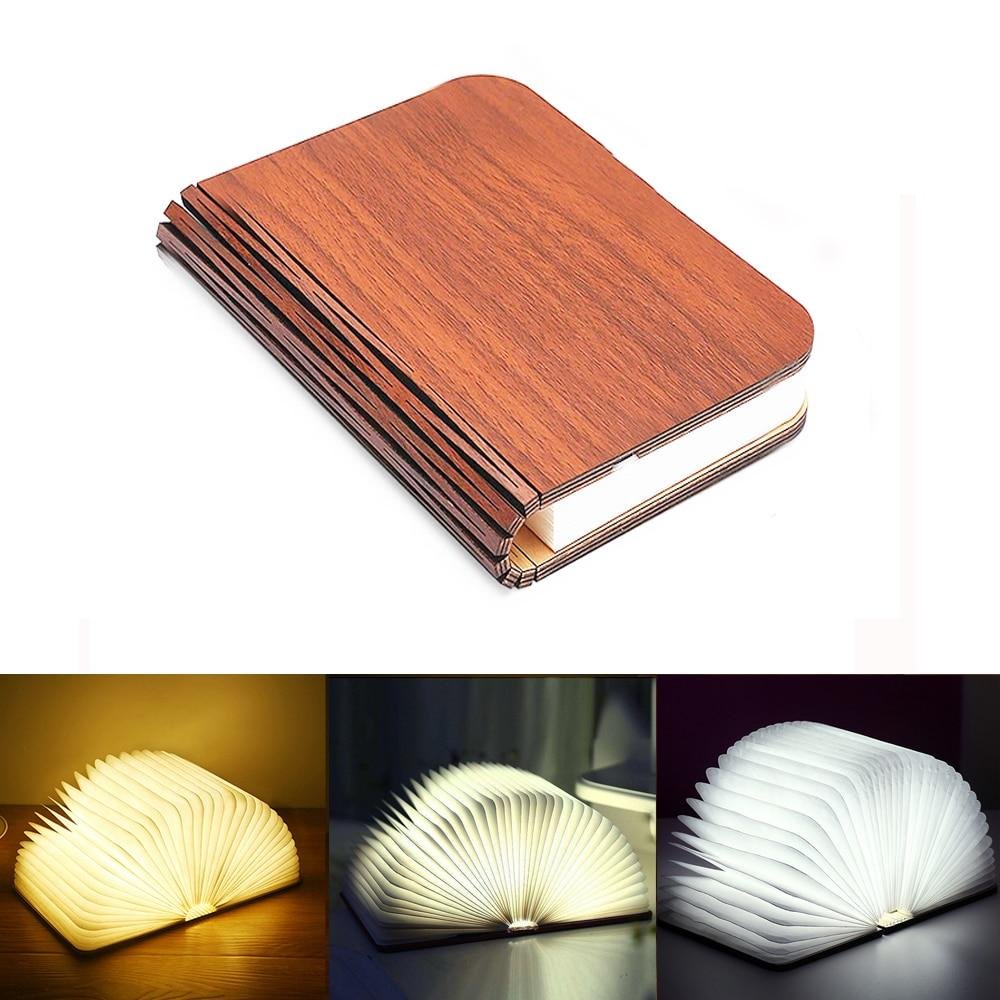 Foldable Accordion Book Lamp - vzzhome