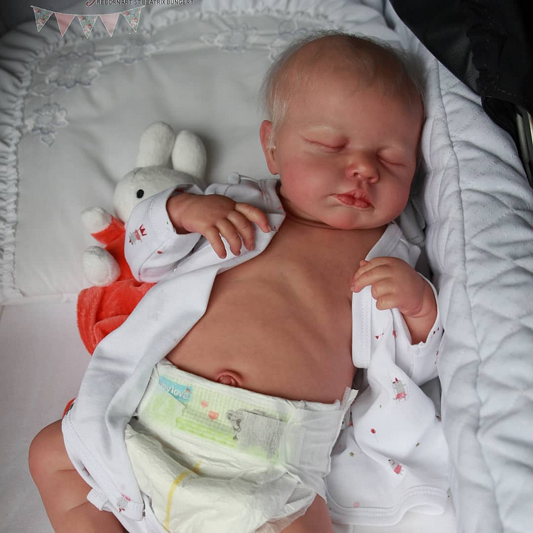  20''  Peckman Reborn Baby Dollwith "Heartbeat" and Sound - Reborndollsshop.com-Reborndollsshop®