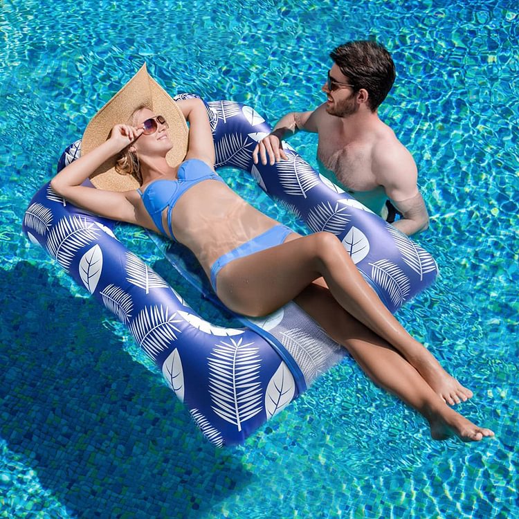 Pool Float,pool Hammock and Water Hammock,multi-purpose,inflatable Pool Floats for Adults,thick Pvc Material - Sean - Codlins