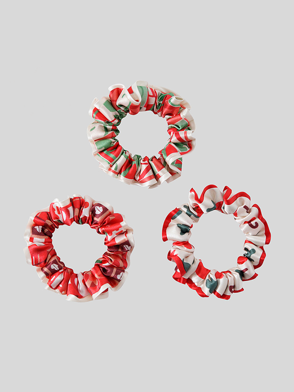 Silk Scrunchie Christmas Gift Style