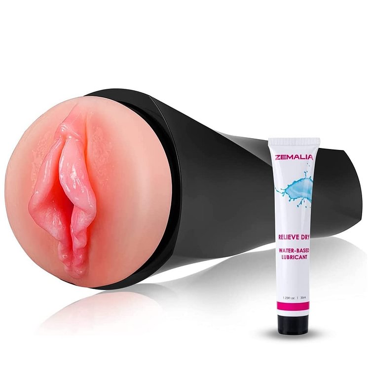 ZEMALIA Pocket Pussy Male Masturbators Cup with Realistic Texture Vagina Sex Toys