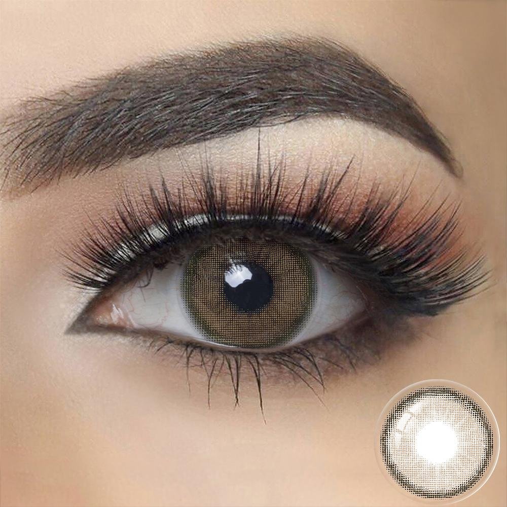 Canna Roze NUDE BROWN Colored Contact Lenses