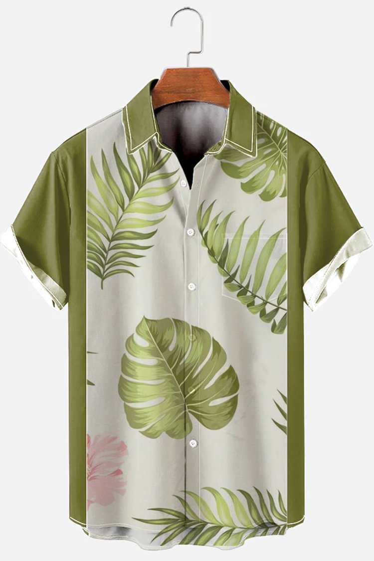 Tiboyz Men's Fashion Casual Beach Cozy Shirt